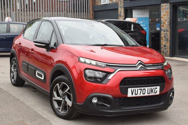 Citroen C3 2020 1.2 Puretech Flair Hatchback Manua VU70UKG Red #6