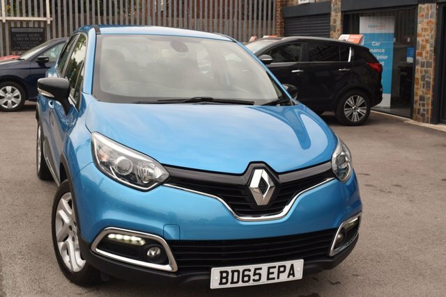 Renault Captur 2016 1.5 Dci Dynamique Nav Suv E BD65EPA Blue #3