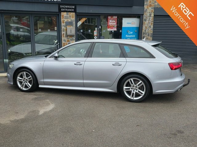 Audi A6 Avant 2016 2.0 Tdi Ultra S Line Estate S Tron NC16AHP Silver #2