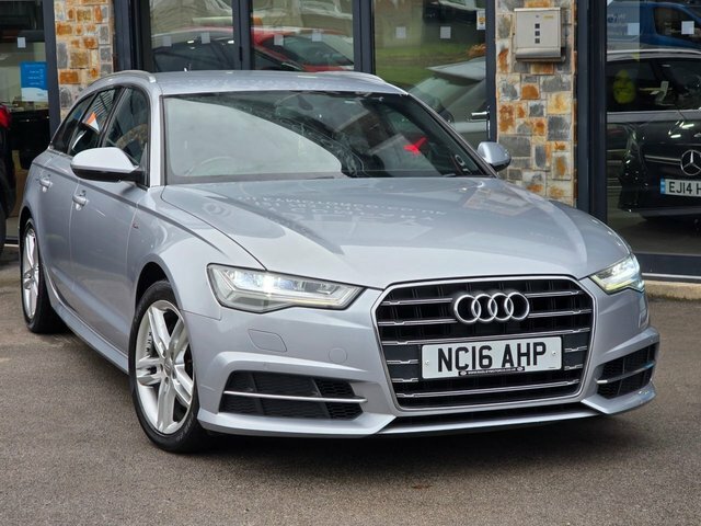 Audi A6 Avant 2016 2.0 Tdi Ultra S Line Estate S Tron NC16AHP Silver #5