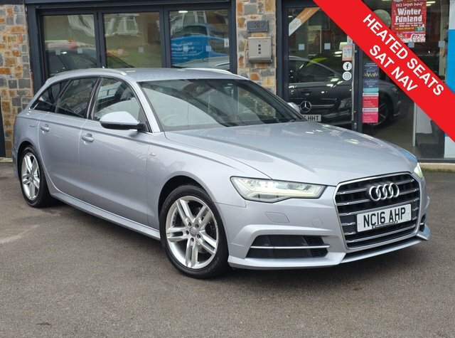 Audi A6 Avant 2016 2.0 Tdi Ultra S Line Estate S Tron Silver