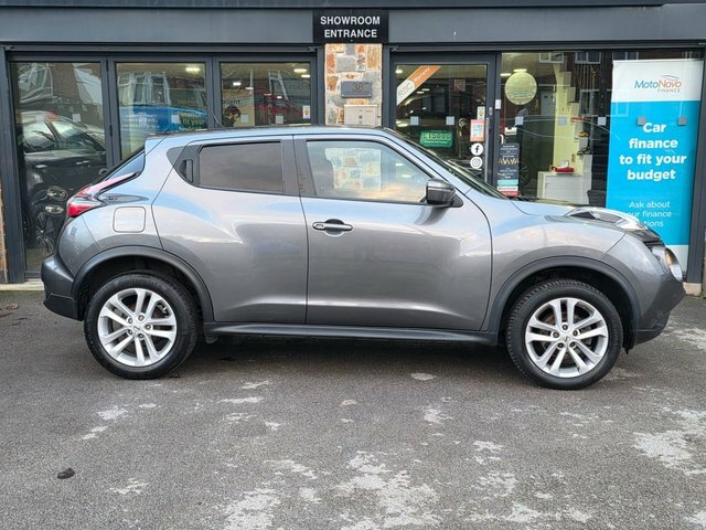Nissan Juke 2015 1.6 N-connecta Suv Xtron Euro 6 1 LV65XMM Grey #5