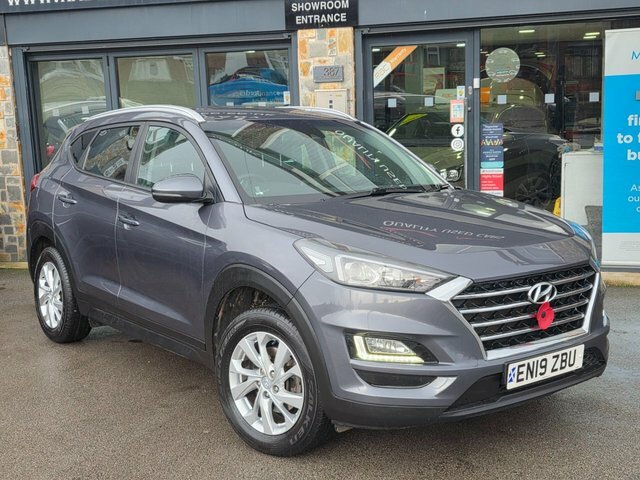 Hyundai Tucson 2019 1.6 Gdi Se Nav Suv Euro 6 EN19ZBU Grey #4
