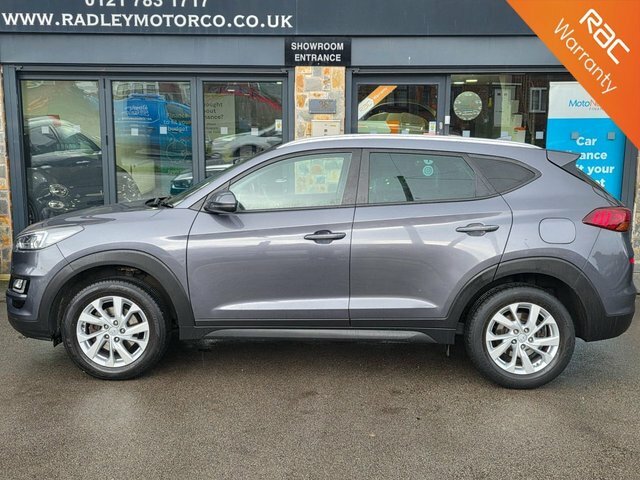 Hyundai Tucson 2019 1.6 Gdi Se Nav Suv Euro 6 EN19ZBU Grey #2