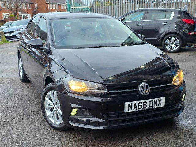 Volkswagen Polo 2018 1.0 Se Hatchback Euro 6 S MA68DNX Black #6