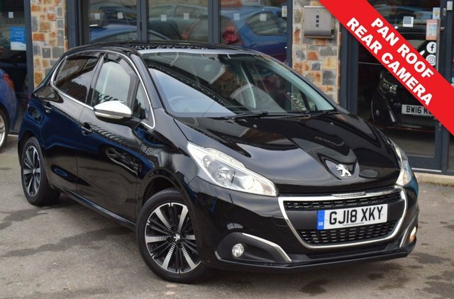 Peugeot 208 2018 1.2 Puretech Allure Premium Hatchback Pet Black