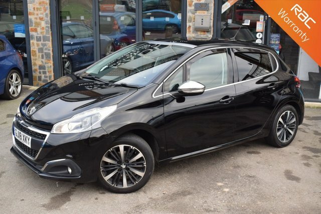 Peugeot 208 2018 1.2 Puretech Allure Premium Hatchback Pet GJ18XKY Black #2