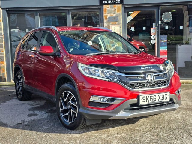 Honda Cr-V 2016 1.6 I-dtec Se Plus Suv 4Wd SK66XBG Red #6