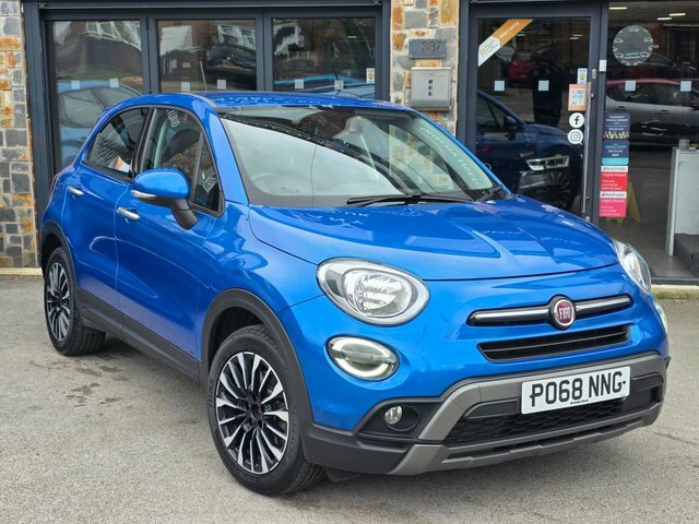 Fiat 500X 2018 1.0 Firefly Turbo Multiair City Cross Suv PO68NNG Blue #4