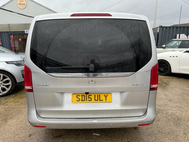 Mercedes-Benz V Class 2015 2.2 V250d Bluetec Sport Mpv G-tron Silver #5