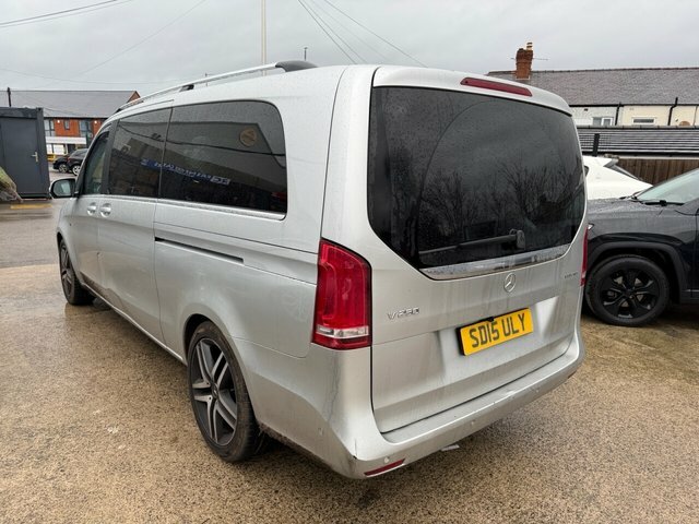 Mercedes-Benz V Class 2015 2.2 V250d Bluetec Sport Mpv G-tron Silver #4