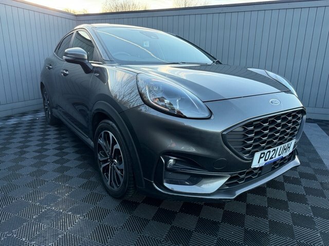 Ford Puma 2021 1.0T Ecoboost Mhev St-line Suv Man PO21UHH Grey #5
