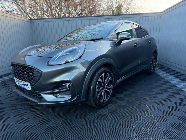 Ford Puma 2021 1.0T Ecoboost Mhev St-line Suv Man Grey
