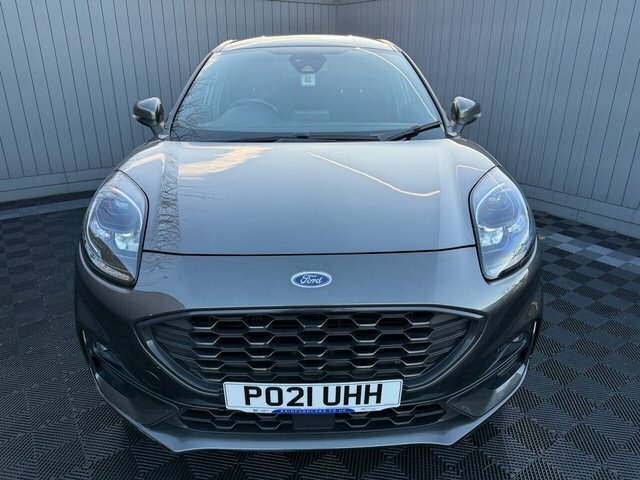 Ford Puma 2021 1.0T Ecoboost Mhev St-line Suv Man PO21UHH Grey #3