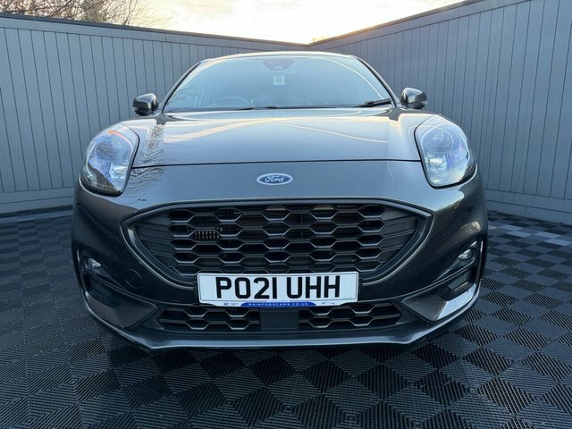 Ford Puma 2021 1.0T Ecoboost Mhev St-line Suv Man PO21UHH Grey #4