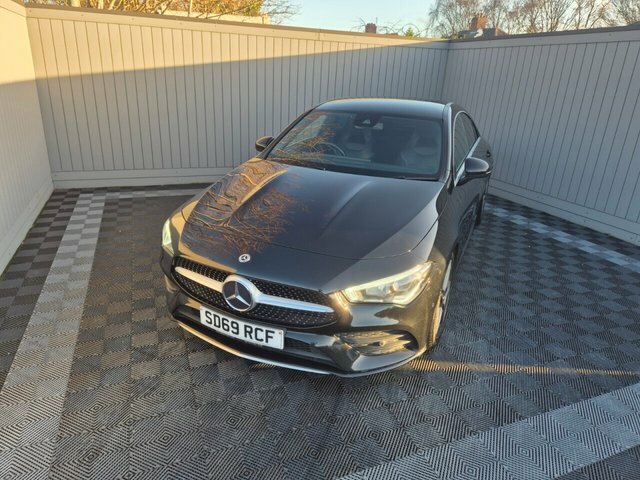 Mercedes-Benz CLA Class 2019 1.3 Cla200 Amg Line Coupe 7G-dct E SD69RCF Black #5