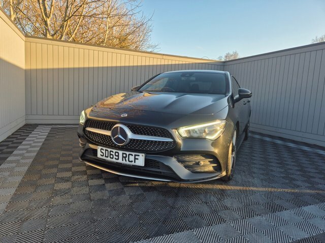 Mercedes-Benz CLA Class 2019 1.3 Cla200 Amg Line Coupe 7G-dct E SD69RCF Black #6
