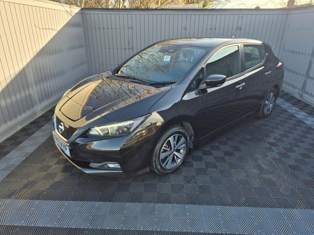 Nissan Leaf 2021 40Kwh Acenta Hatchback 150 FV71KYP Black #3