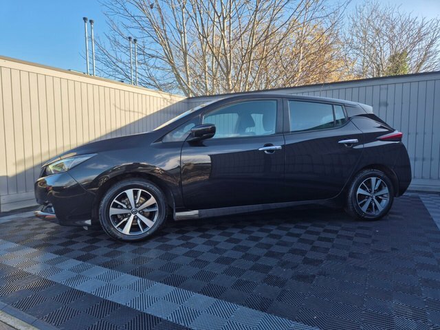 Nissan Leaf 2021 40Kwh Acenta Hatchback 150 FV71KYP Black #6