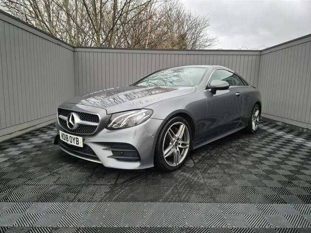 Mercedes-Benz E Class 2018 2.0 E220d Amg Line Premium Coupe WD18OYB Grey #4