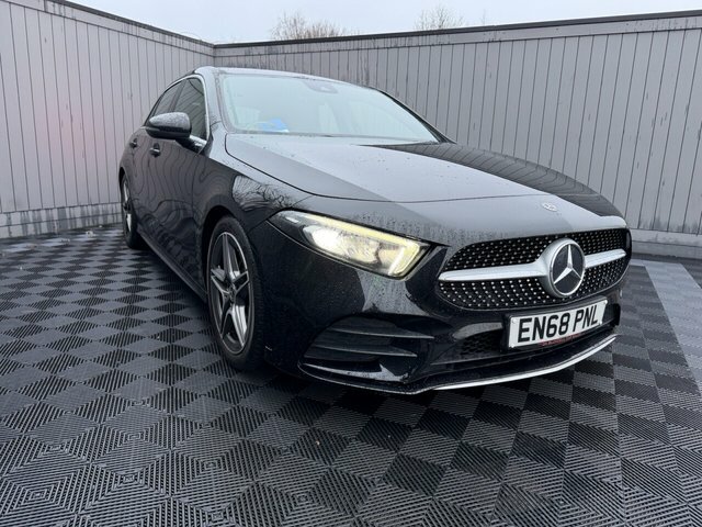 Mercedes-Benz A Class 2019 1.3 A180 Amg Line Hatchback EN68PNL Black #6