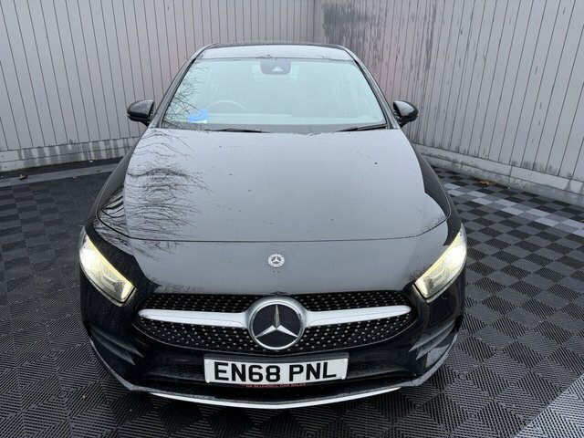 Mercedes-Benz A Class 2019 1.3 A180 Amg Line Hatchback EN68PNL Black #3