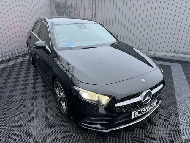Mercedes-Benz A Class 2019 1.3 A180 Amg Line Hatchback EN68PNL Black #5