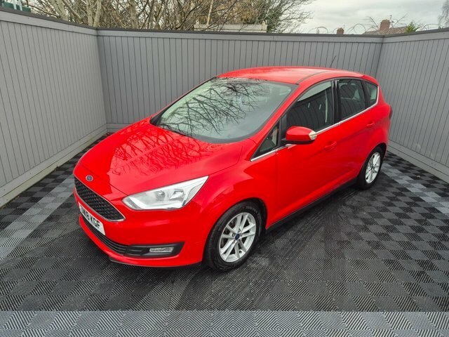 Ford C-Max 2018 1.5 Tdci Zetec Mpv Powershift Euro Red #3