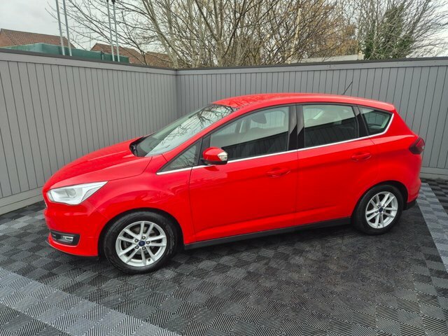 Ford C-Max 2018 1.5 Tdci Zetec Mpv Powershift Euro Red #5