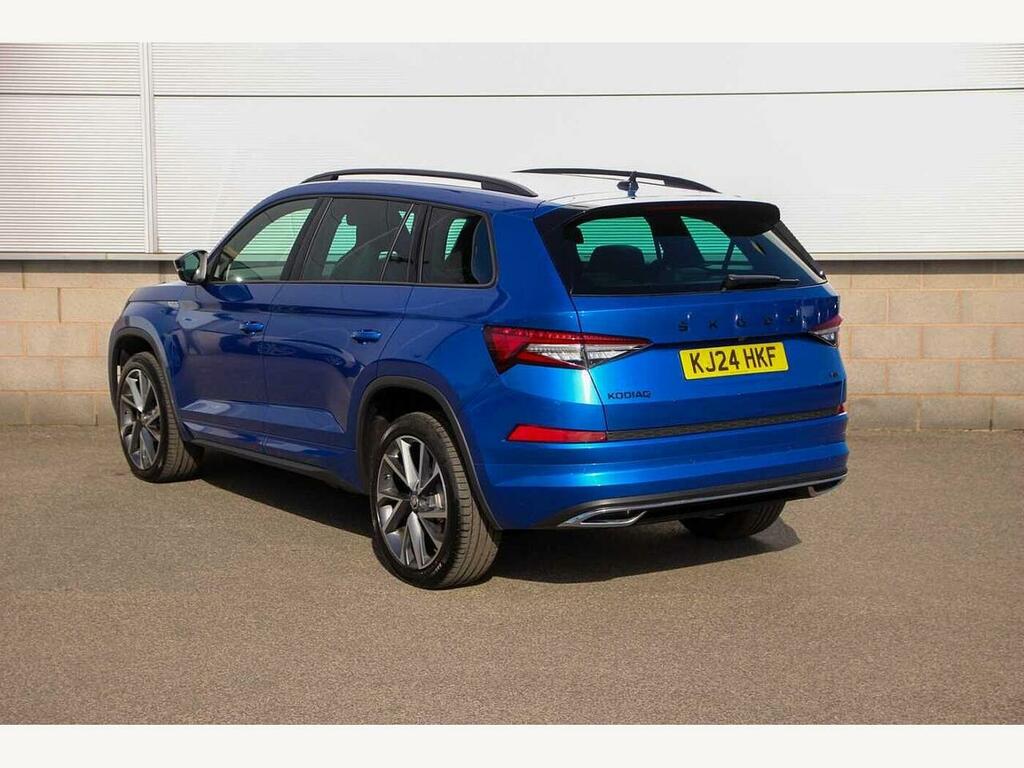 Skoda Kodiaq 2024 2.0 Tdi 200 Sport Line 4X4 Dsg 7 Seat KJ24HKF Blue #3