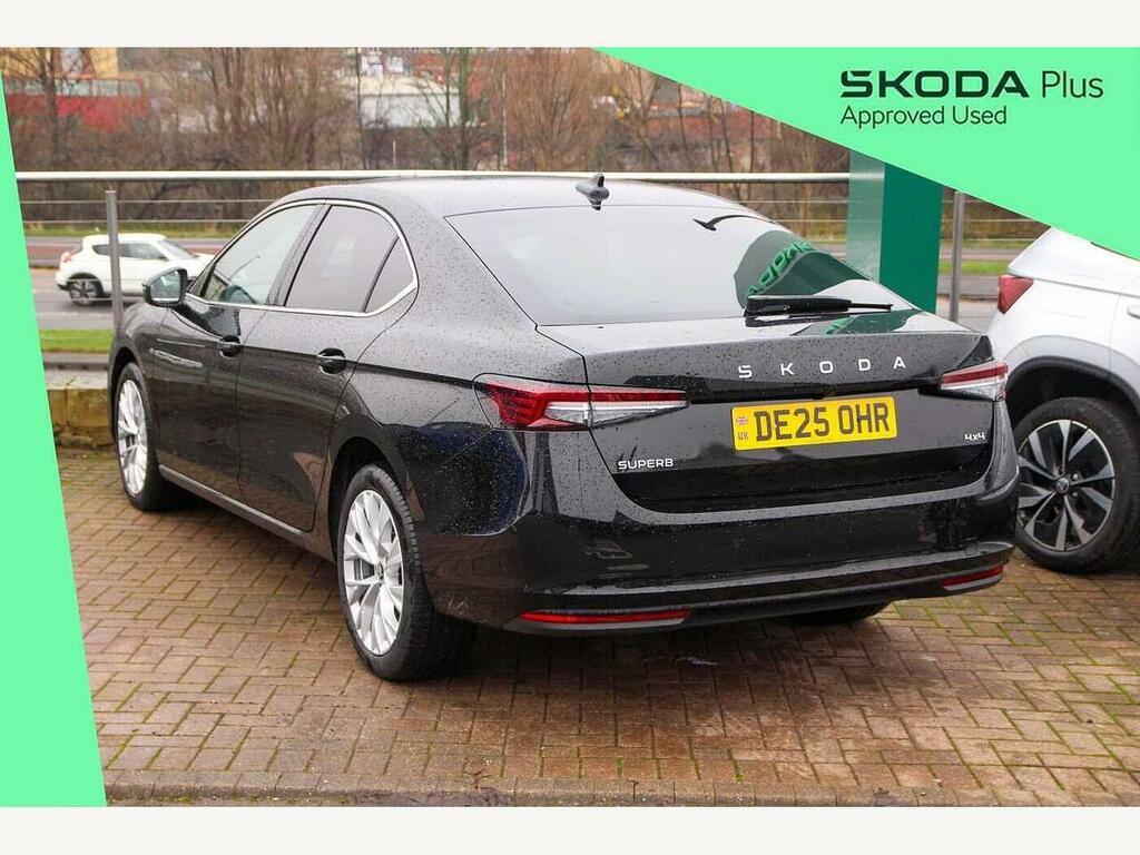Skoda Superb 2025 2.0 Tdi 193 Se L 4X4 Dsg DE25OHR Black #3