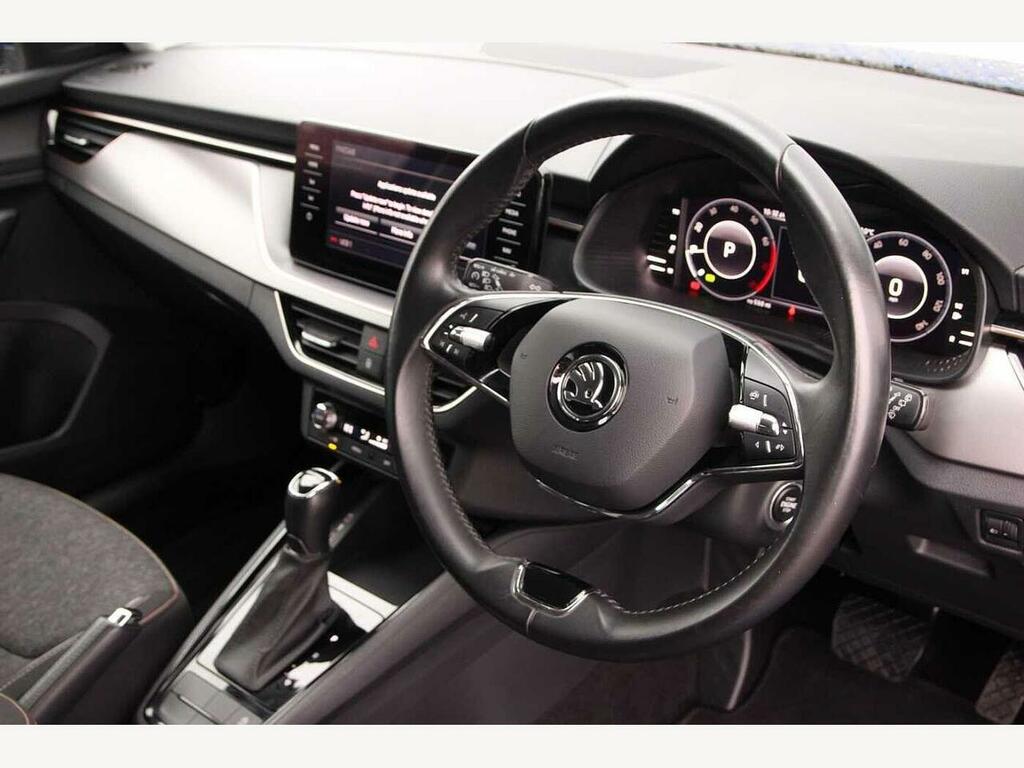 Skoda Scala 2021 1.0 Tsi 110 Se L Dsg Blue #6