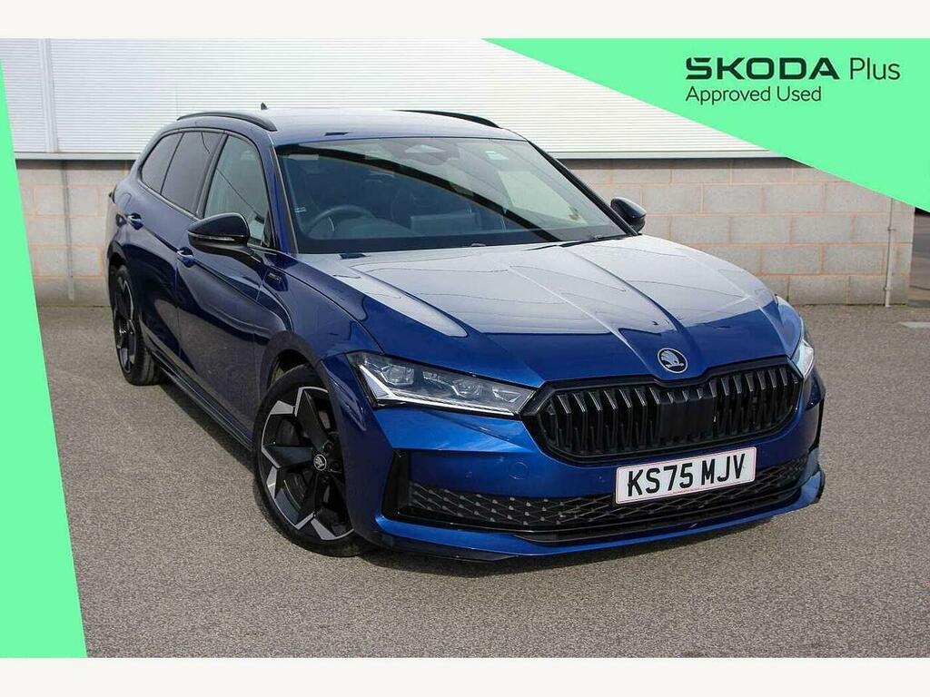 Skoda Superb 2025 2.0 Tsi Sportline 4X4 Dsg Blue