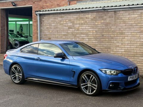BMW 4 Series 2.0 420I Xdrive PY18CRU Blue #3