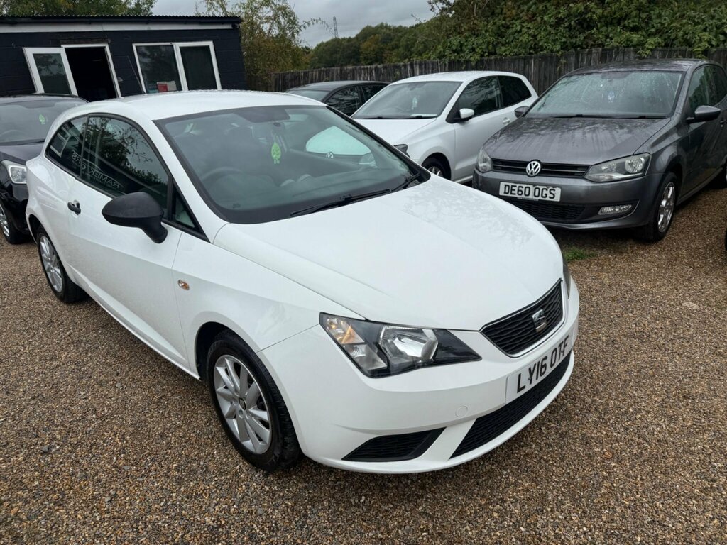 Seat Ibiza 1.0 Sol Sport Coupe Euro 6 LY16OTF White #3