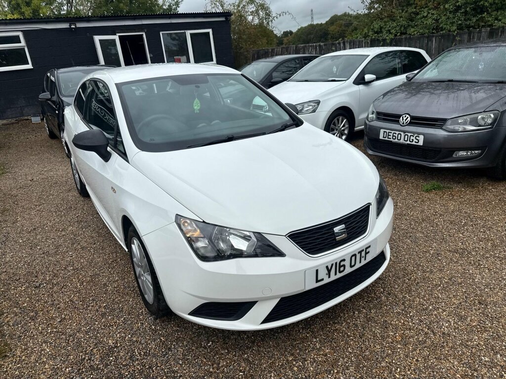 Seat Ibiza 1.0 Sol Sport Coupe Euro 6 LY16OTF White #5