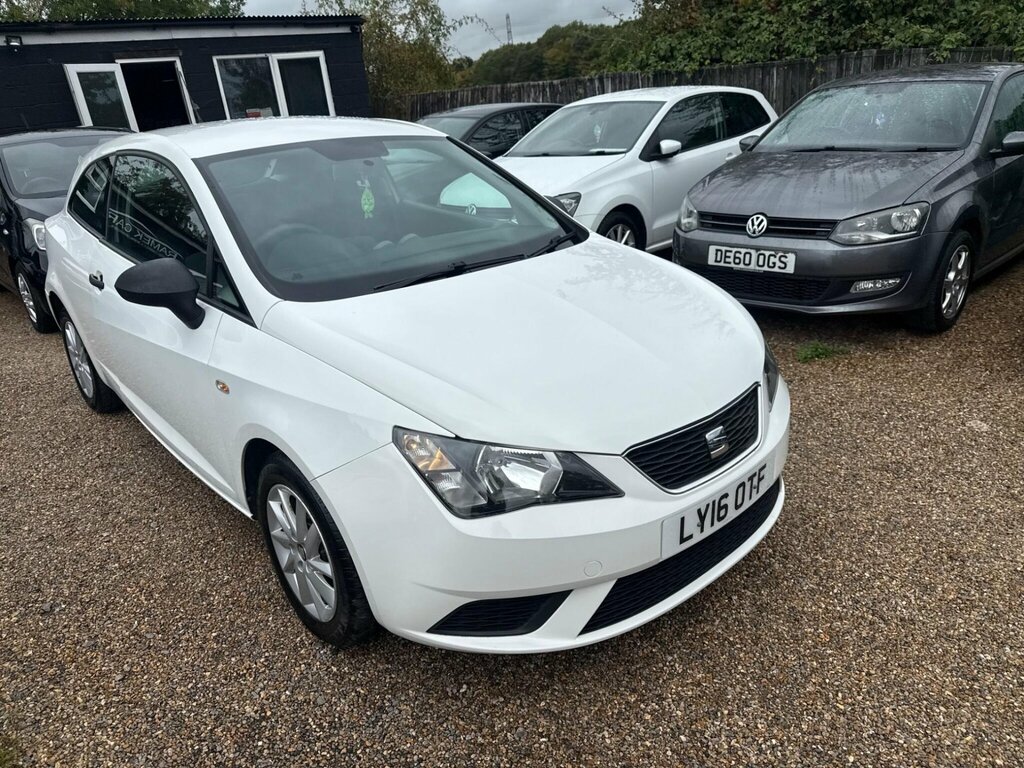 Seat Ibiza 1.0 Sol Sport Coupe Euro 6 LY16OTF White #4