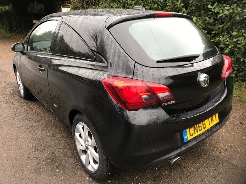 Vauxhall Corsa Van Sportive Cdti S CN66TKT Black #4