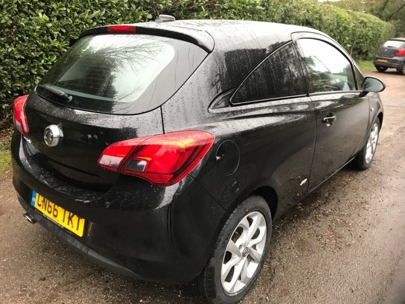Vauxhall Corsa Van Sportive Cdti S CN66TKT Black #3