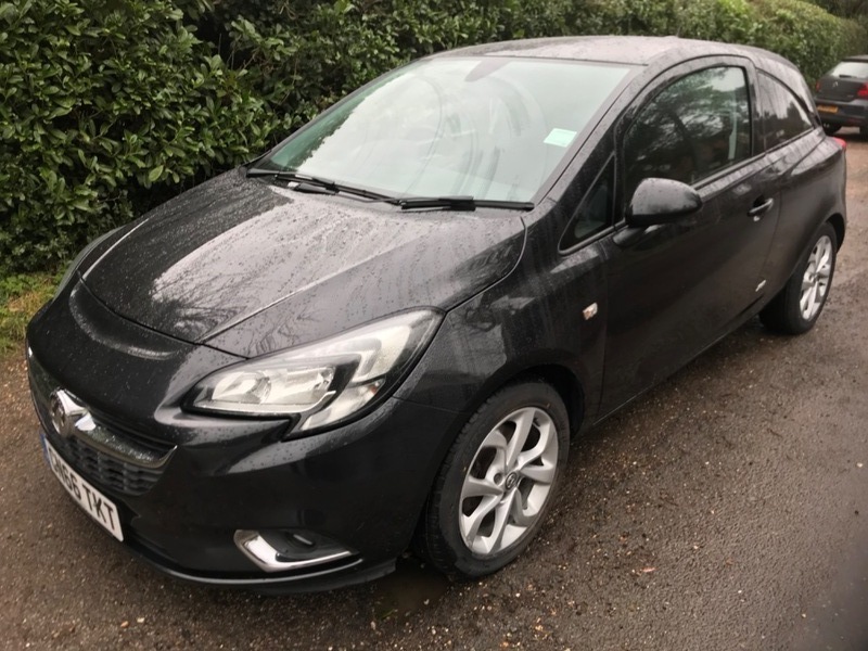 Vauxhall Corsa Van Sportive Cdti S CN66TKT Black #6