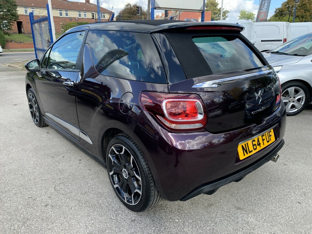 Citroen DS3 Convertible 1.6 E-hdi Airdream Dstyle Plus 2014 NL64FUF Purple #4