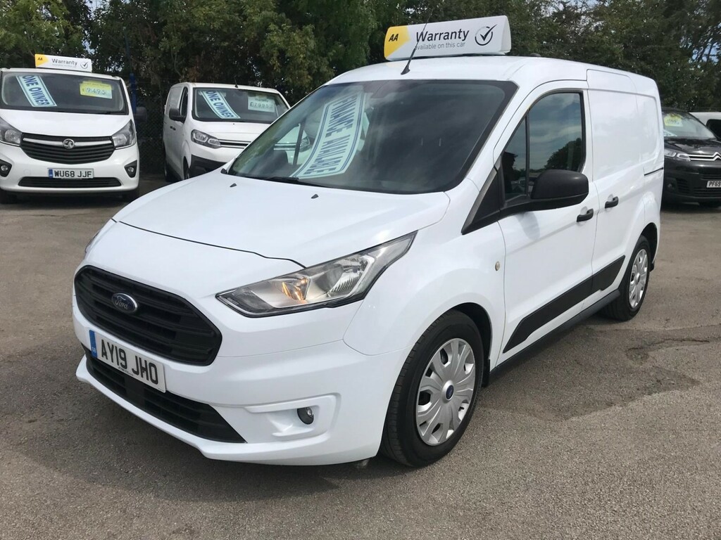 Ford Transit Connect Panel Van 1.5 200 Ecoblue Trend 2019 P3JVG White #2
