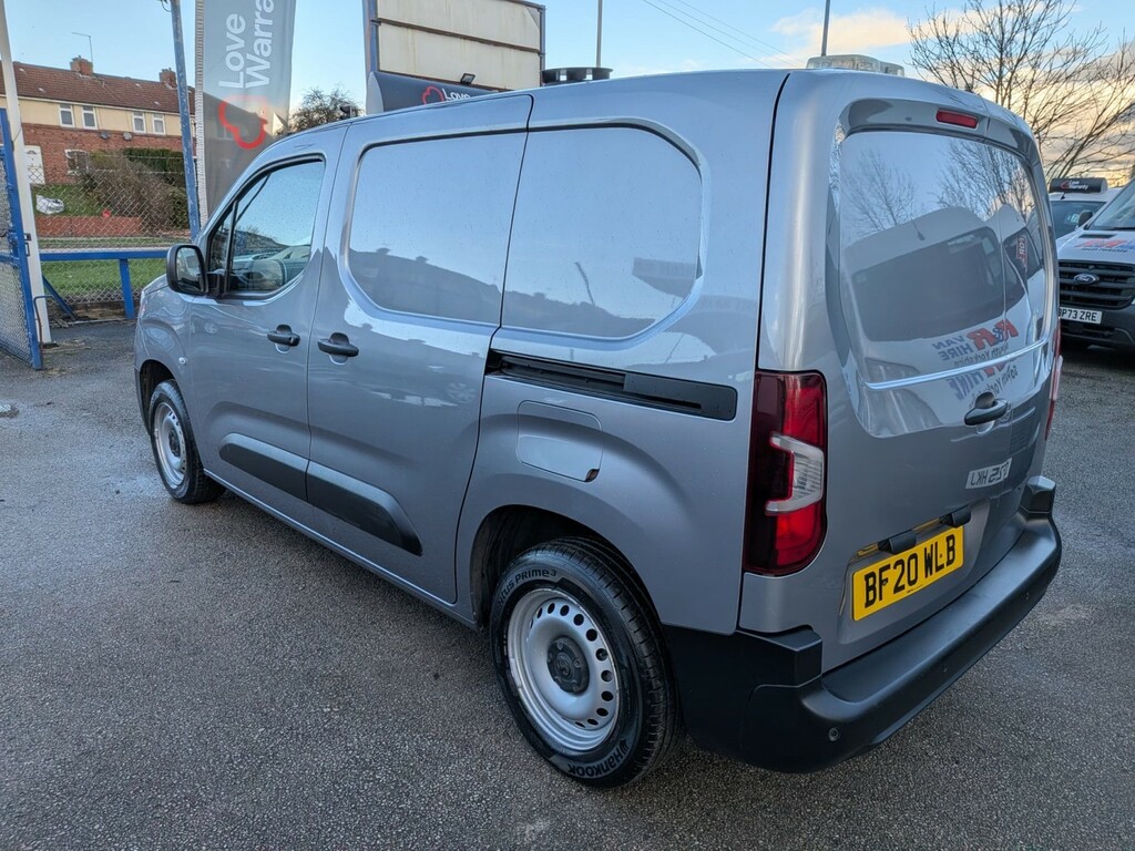 Vauxhall Combo Panel Van 1.6 Turbo D 2000 Edition 2020 BF20WLB Grey #4