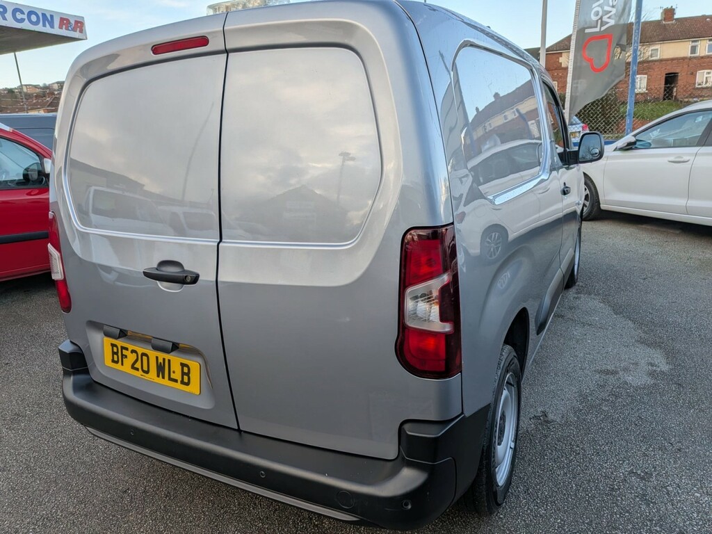 Vauxhall Combo Panel Van 1.6 Turbo D 2000 Edition 2020 BF20WLB Grey #5