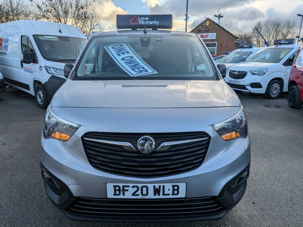 Vauxhall Combo Panel Van 1.6 Turbo D 2000 Edition 2020 BF20WLB Grey #2