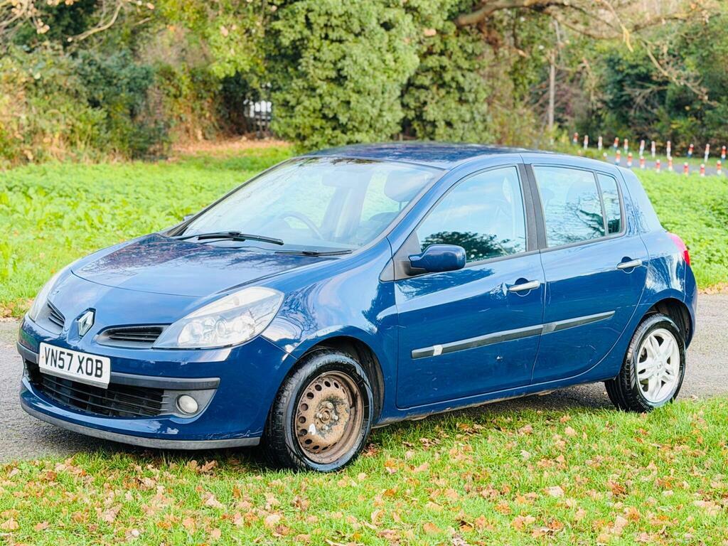 Renault Clio 1.6 Vvt Dynamique VN57XOB Blue #4