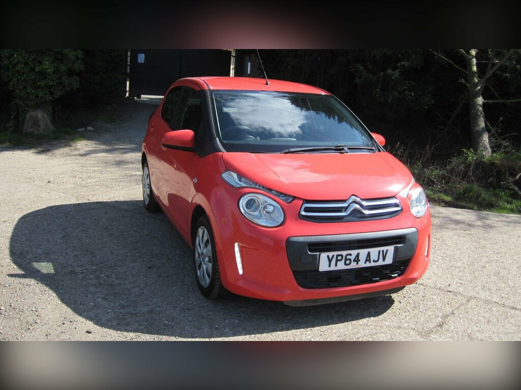 Citroen C1 1.0 Vti Feel Euro 5 Euro 5 YP64AJV Orange #5