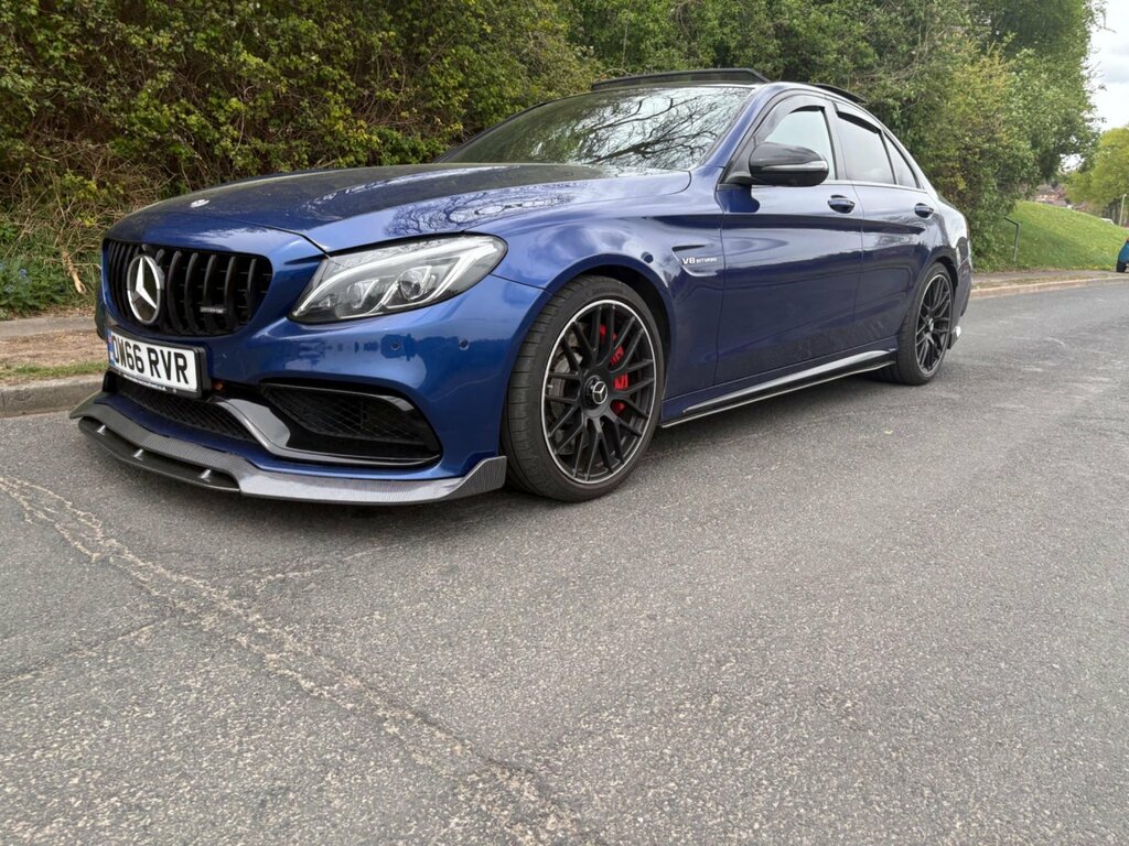 Mercedes-Benz C Class 4.0 C63 V8 Biturbo Amg S Premium Spds Mct Euro 6 OW66RVR Blue #6
