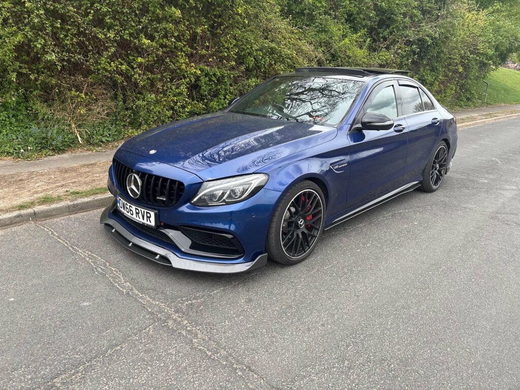 Mercedes-Benz C Class 4.0 C63 V8 Biturbo Amg S Premium Spds Mct Euro 6 OW66RVR Blue #5