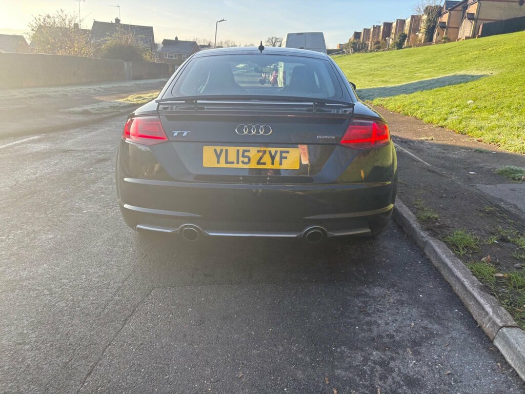 Audi TT 2.0 Tfsi S Line S Tronic Quattro Euro 6 Ss YL15ZYF Black #5
